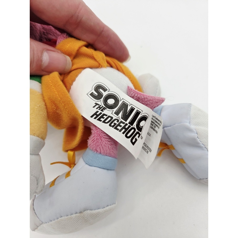 Sonic The Hedgehog Classic Amy 9"‎ Plush Jakks Pacific Preowned - Picture 3 of 5